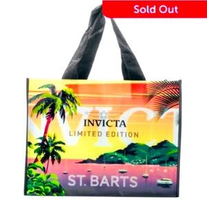 Invicta St Barts Tote Bag , vibrant colors for everyday or cruise resort.